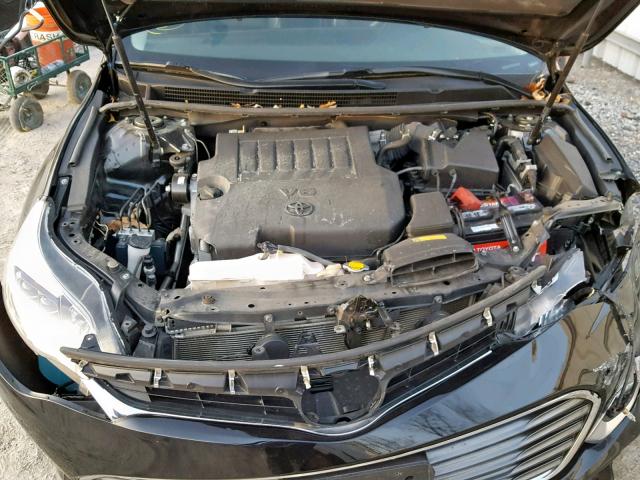 4T1BK1EB2FU182171 - 2015 TOYOTA AVALON XLE BLACK photo 7