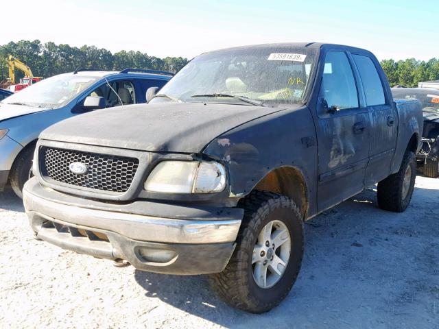 1FTRW08L42KC44102 - 2002 FORD F150 SUPER BLACK photo 2