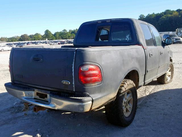 1FTRW08L42KC44102 - 2002 FORD F150 SUPER BLACK photo 4