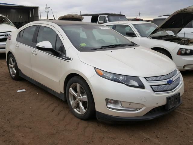 1G1RD6E4XCU103085 - 2012 CHEVROLET VOLT WHITE photo 1