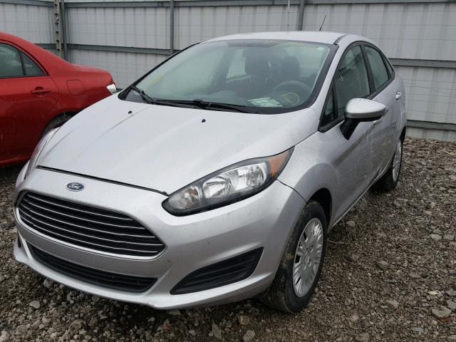 3FADP4AJ6HM134859 - 2017 FORD FIESTA S SILVER photo 2