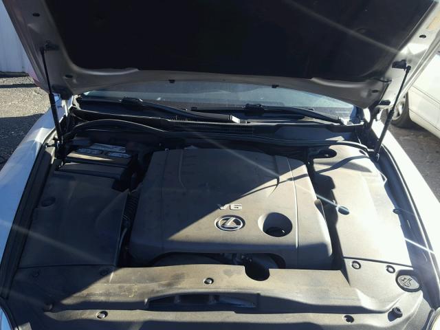 JTHBK262072046528 - 2007 LEXUS IS 250 SILVER photo 7