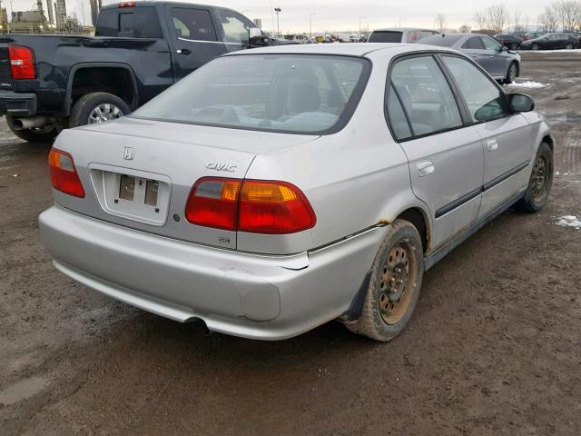 2HGEJ6610YH921956 - 2000 HONDA CIVIC BASE SILVER photo 4