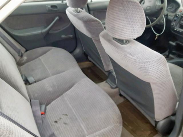 2HGEJ6610YH921956 - 2000 HONDA CIVIC BASE SILVER photo 6
