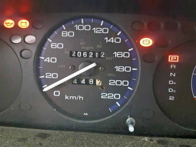 2HGEJ6610YH921956 - 2000 HONDA CIVIC BASE SILVER photo 8