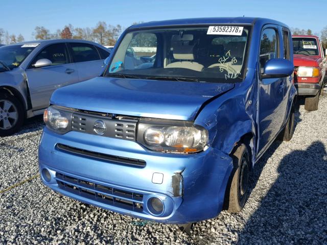 JN8AZ2KR3DT303672 - 2013 NISSAN CUBE S BLUE photo 2