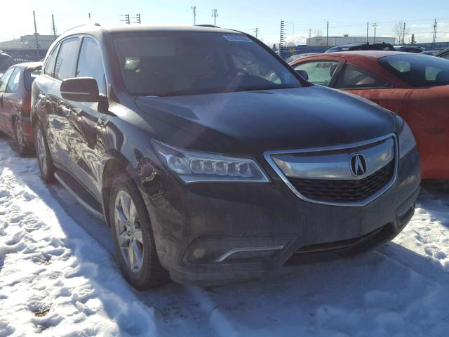 5FRYD4H80EB502300 - 2014 ACURA MDX ADVANC BLACK photo 1