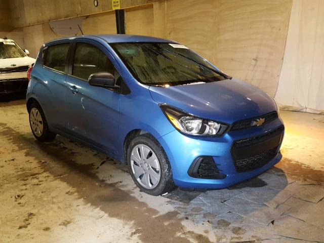 KL8CB6SA3HC742315 - 2017 CHEVROLET SPARK LS BLUE photo 1