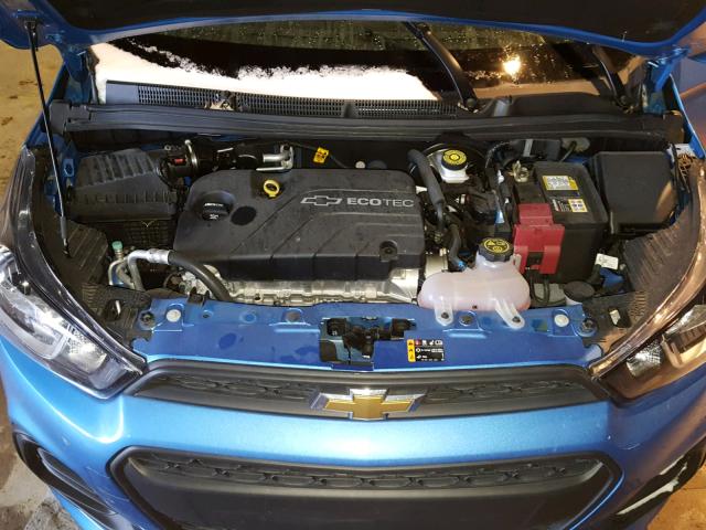 KL8CB6SA3HC742315 - 2017 CHEVROLET SPARK LS BLUE photo 7