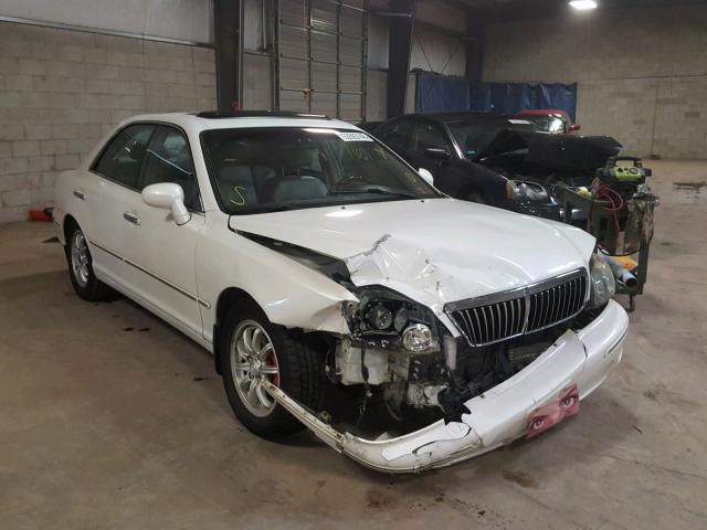 KMHFU45E82A224006 - 2002 HYUNDAI XG 350 WHITE photo 1