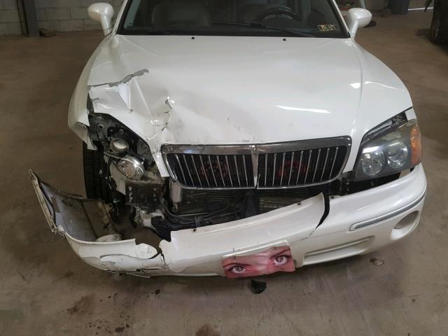 KMHFU45E82A224006 - 2002 HYUNDAI XG 350 WHITE photo 7