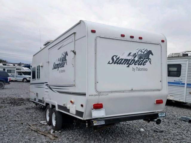 1PAT72T266M006929 - 2006 PALO STAMPEDE WHITE photo 3