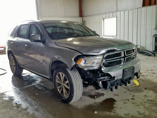 1C4RDJDG4FC953942 - 2015 DODGE DURANGO LI SILVER photo 1