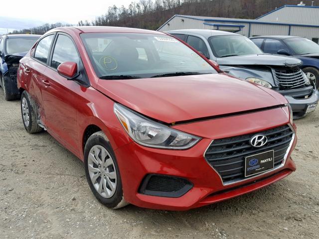 3KPC24A39JE017802 - 2018 HYUNDAI ACCENT SEL RED photo 1