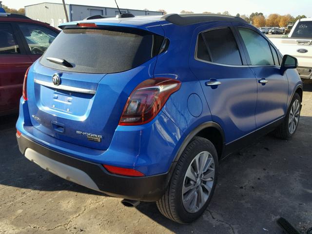 KL4CJASB5JB628070 - 2018 BUICK ENCORE PRE BLUE photo 4