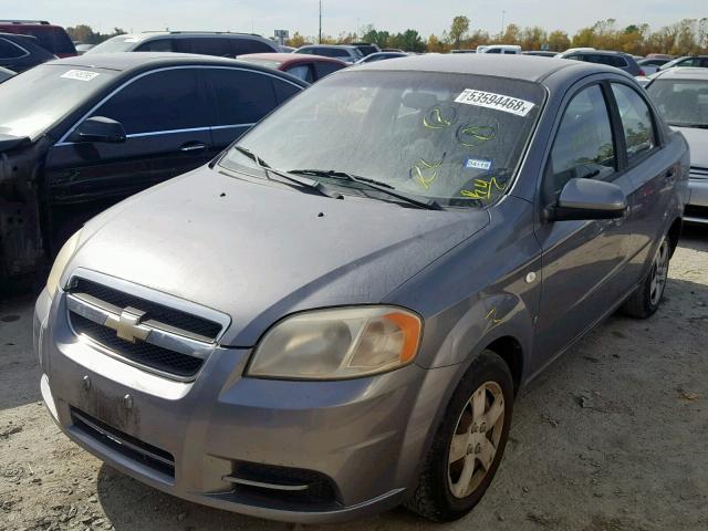 KL1TD56687B103859 - 2007 CHEVROLET AVEO BASE Boz foto 2