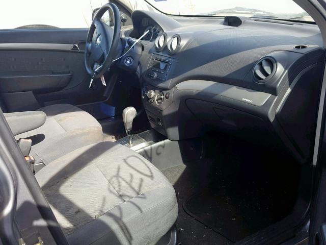 KL1TD56687B103859 - 2007 CHEVROLET AVEO BASE Boz foto 5
