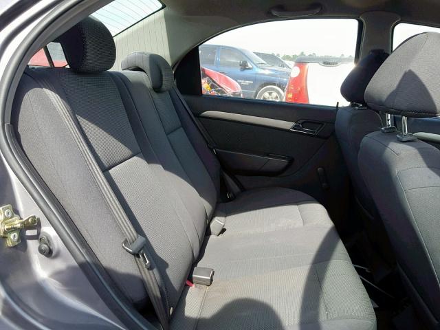 KL1TD56687B103859 - 2007 CHEVROLET AVEO BASE Boz foto 6