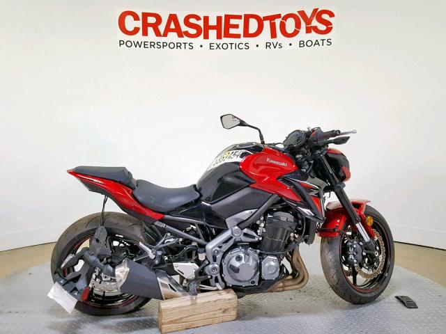 JKAZR2B13JA003298 - 2018 KAWASAKI ZR900 RED photo 1