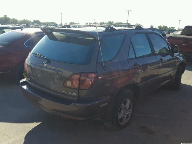 JT6HF10U2Y0106401 - 2000 LEXUS RX TAN photo 4