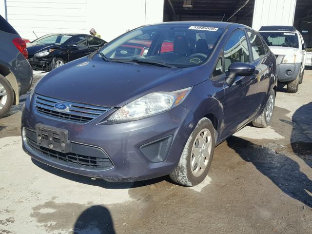 3FADP4BJ4CM161100 - 2012 FORD FIESTA SE GRAY photo 2