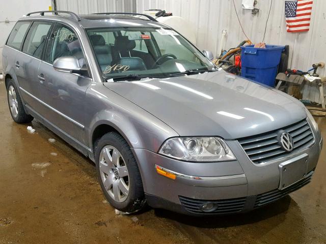 WVWCE63B25E053517 - 2005 VOLKSWAGEN PASSAT GLS GRAY photo 1