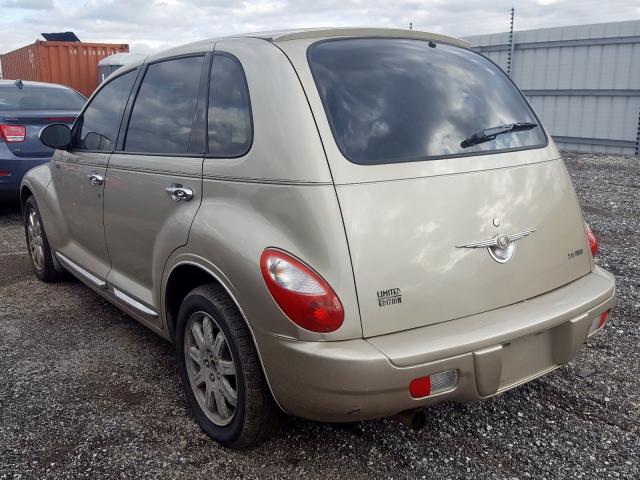 3A8FY68826T318142 - 2006 CHRYSLER PT CRUISER TAN photo 3