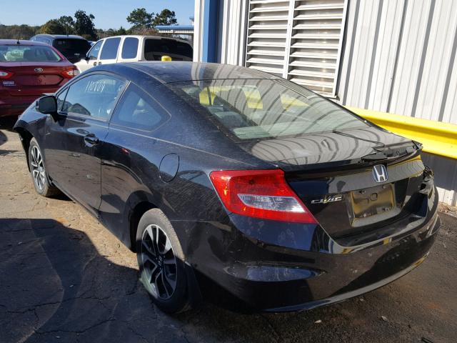 2HGFG3B05DH504616 - 2013 HONDA CIVIC EXL BLACK photo 3