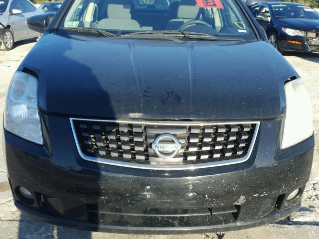 3N1AB61E79L614431 - 2009 NISSAN SENTRA 2.0 BLACK photo 9