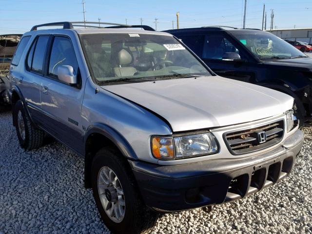 4S6CK58W424400669 - 2002 HONDA PASSPORT E 银色 照片 1