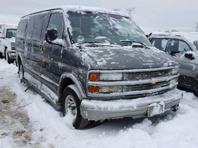 1GBFG15R3Y1109582 - 2000 CHEVROLET EXPRESS G1 GRAY photo 1