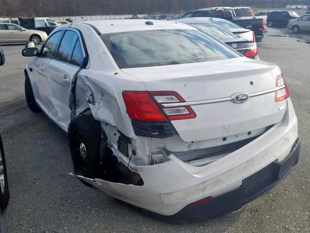 1FAHP2MK0GG127070 - 2016 FORD TAURUS POL WHITE photo 3