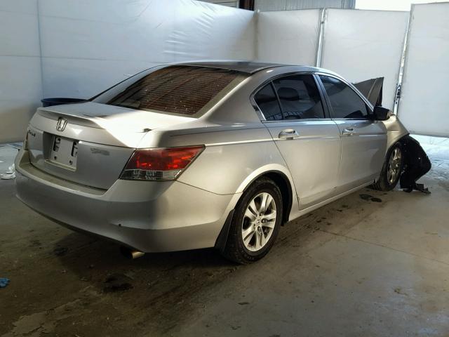 1HGCP26478A136423 - 2008 HONDA ACCORD LXP SILVER photo 4