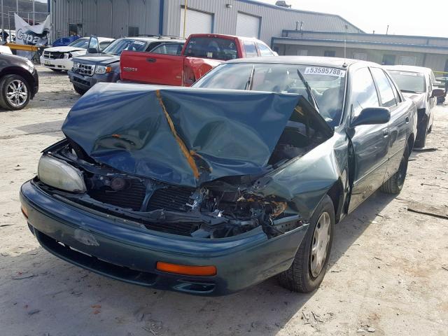 JT2BG12K6T0368060 - 1996 TOYOTA CAMRY DX GREEN photo 2