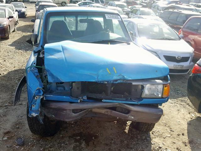 1FTCR11X1SUA29295 - 1995 FORD RANGER BLUE photo 7