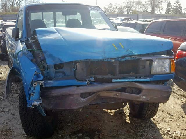 1FTCR11X1SUA29295 - 1995 FORD RANGER BLUE photo 9