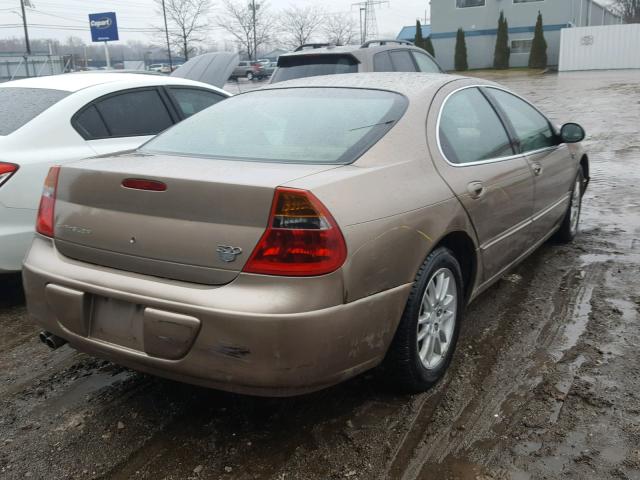 2C3AE66G32H135375 - 2002 CHRYSLER 300M BEIGE photo 4