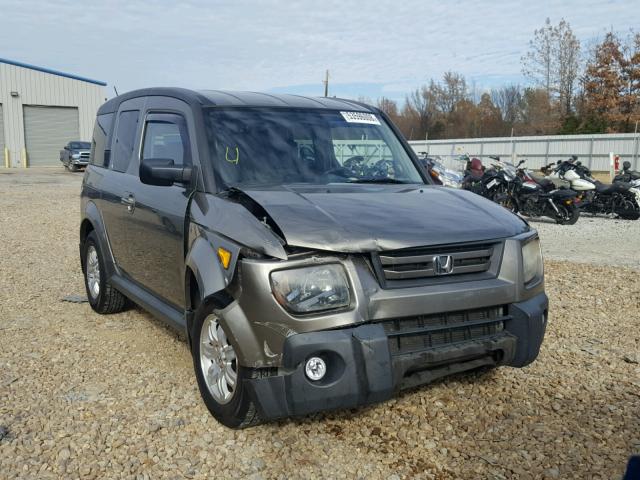 5J6YH18747L014764 - 2007 HONDA ELEMENT EX GRAY photo 1