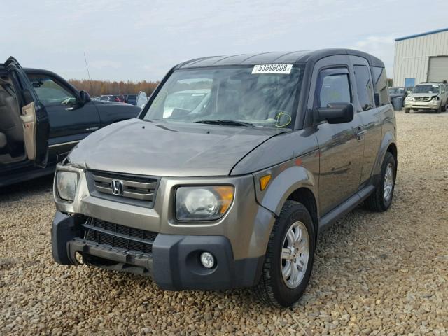 5J6YH18747L014764 - 2007 HONDA ELEMENT EX GRAY photo 2