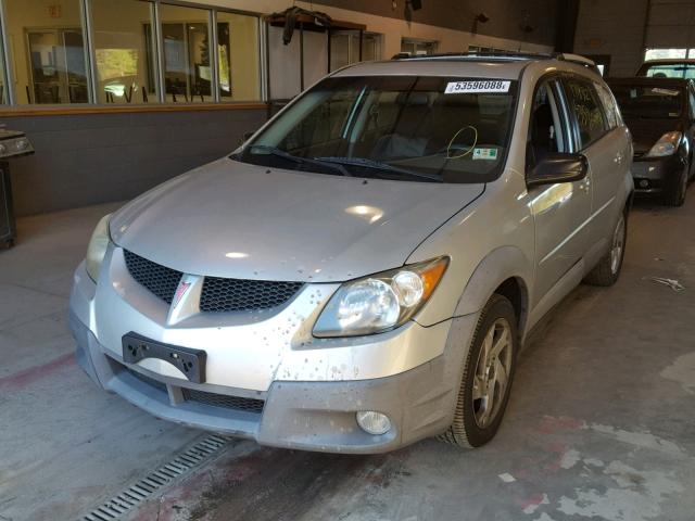 5Y2SL62853Z449194 - 2003 PONTIAC VIBE GRAY photo 2