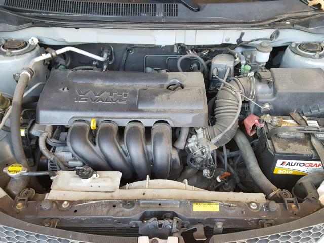 5Y2SL62853Z449194 - 2003 PONTIAC VIBE GRAY photo 7