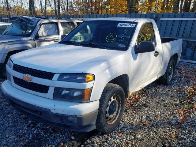 1GCCSBF99B8118514 - 2011 CHEVROLET COLORADO WHITE photo 2