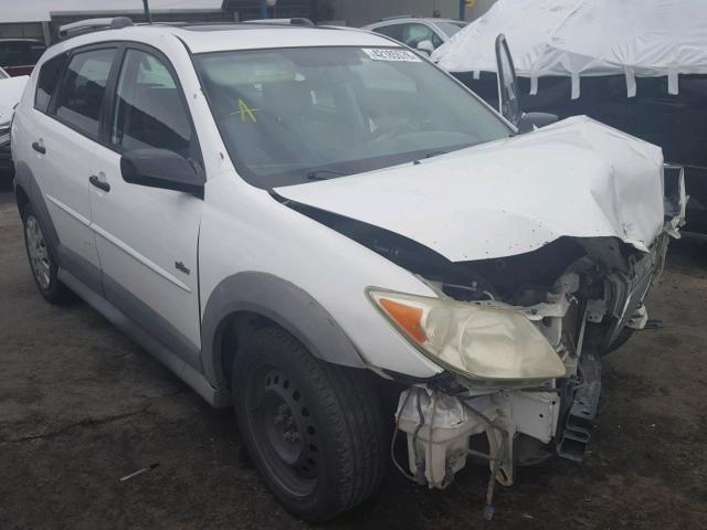 5Y2SL65877Z410382 - 2007 PONTIAC VIBE WHITE photo 1