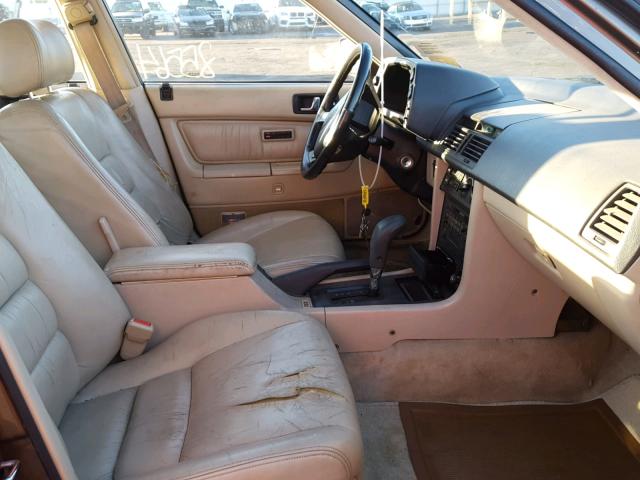JH4KA4661KC001599 - 1989 ACURA LEGEND LL BROWN photo 5