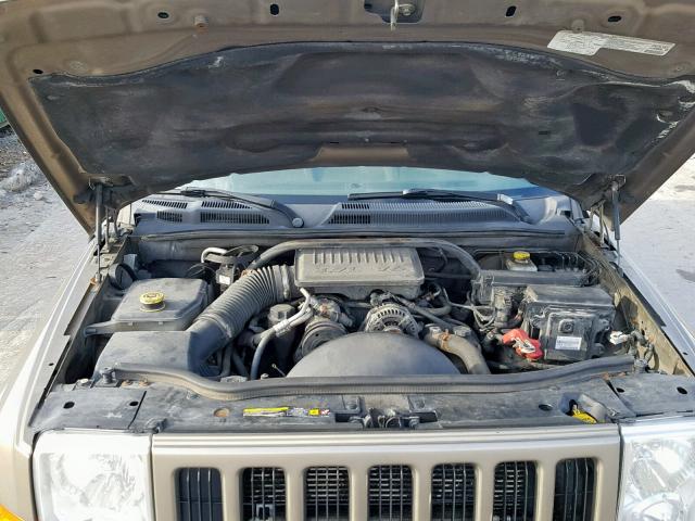 1J8HG48KX6C131643 - 2006 JEEP COMMANDER თაფლისფერი ფოტო 7