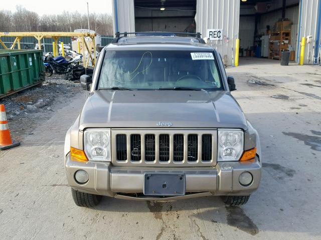 1J8HG48KX6C131643 - 2006 JEEP COMMANDER თაფლისფერი ფოტო 9