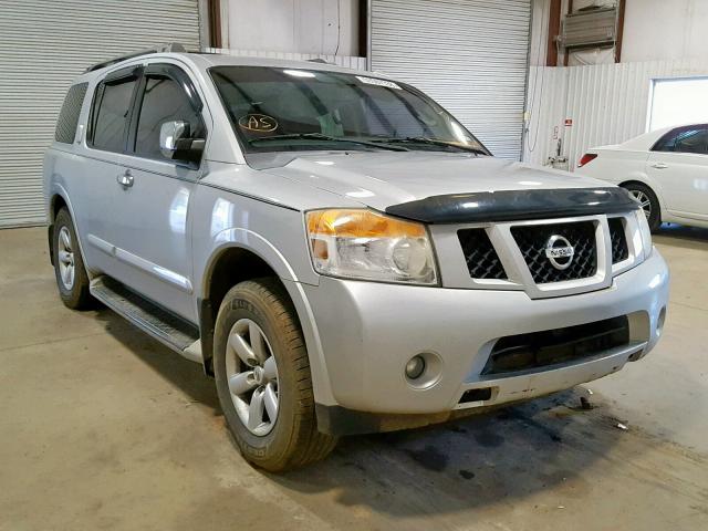 5N1BA0ND2CN605349 - 2012 NISSAN ARMADA SV SILVER photo 1