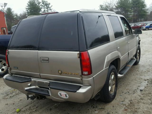 1GYEK63R5YR221530 - 2000 CADILLAC ESCALADE L BEIGE photo 4