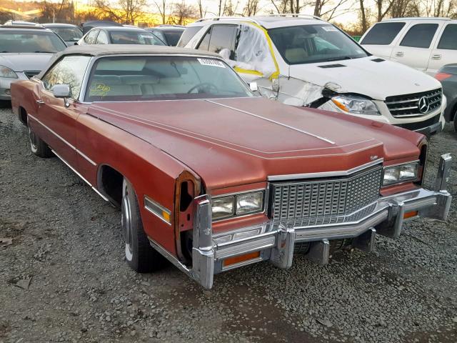 6L67S6Q167000 - 1976 CADILLAC BROUGHAM RED photo 1