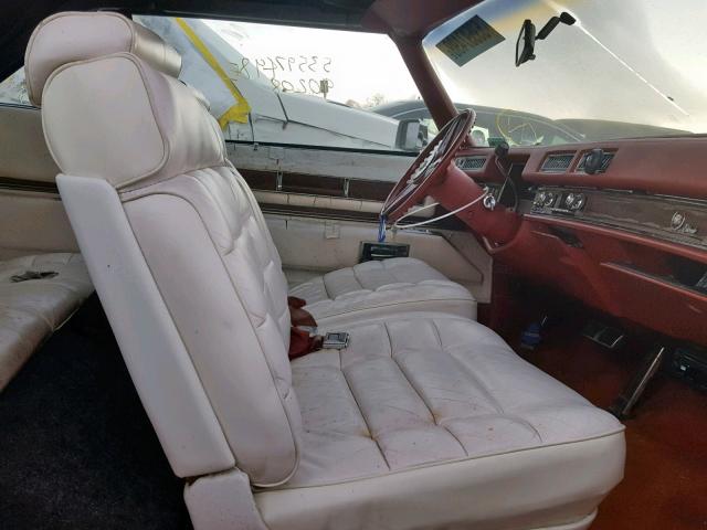 6L67S6Q167000 - 1976 CADILLAC BROUGHAM RED photo 5